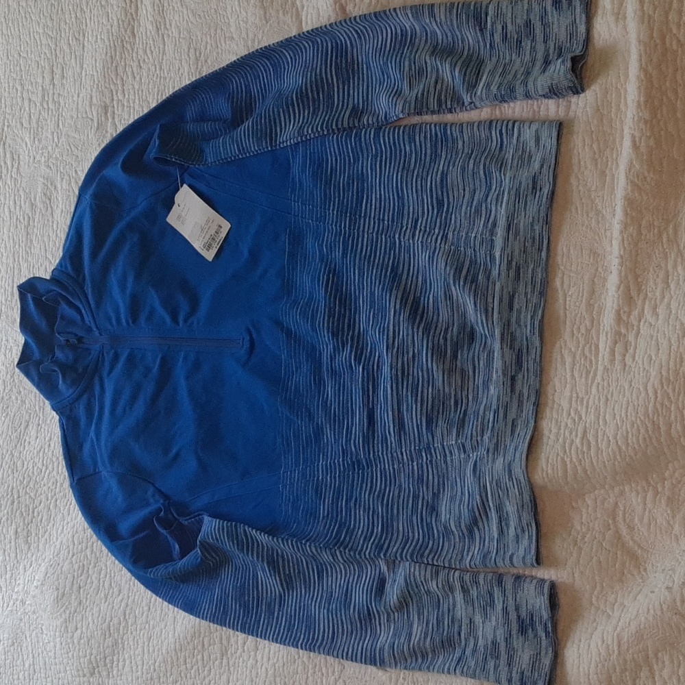 Xersion Quater Zip Seamless Jacket, Women's Size XS Blue New